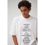 ロゴグラフィック5分袖Tシャツ | AZUL BY MOUSSY | 詳細画像2