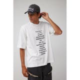 ロゴグラフィック5分袖Tシャツ | AZUL BY MOUSSY | 詳細画像3