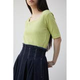 LIME | 2WAY RIB TOPS | AZUL BY MOUSSY