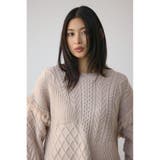 スイッチングフリンジニット | AZUL BY MOUSSY | 詳細画像2