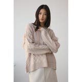 スイッチングフリンジニット | AZUL BY MOUSSY | 詳細画像3