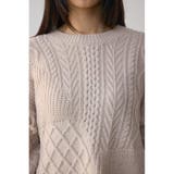 スイッチングフリンジニット | AZUL BY MOUSSY | 詳細画像8