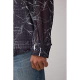 シアーマーブル総柄シャツ | AZUL BY MOUSSY | 詳細画像21 