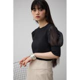 シアースリーブパフトップス | AZUL BY MOUSSY | 詳細画像3 
