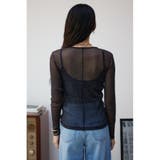 シアーラメ長袖トップス | AZUL BY MOUSSY | 詳細画像6 