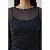 シアーラメ長袖トップス | AZUL BY MOUSSY | 詳細画像7 