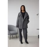 B-HEATスタンドカラーミドルコート | AZUL BY MOUSSY | 詳細画像34 