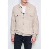 GREIGE | 衿付きサファリニットカーディガン | AZUL BY MOUSSY