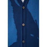 総柄スリムフィットカーディガン | AZUL BY MOUSSY | 詳細画像36