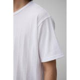 シャドウストライプクルーネックTシャツ | AZUL BY MOUSSY | 詳細画像9