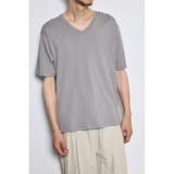 GRY | 超長綿フライスV/NTEE | AZUL BY MOUSSY