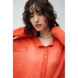 シアークルーネックボタンカーディガン | AZUL BY MOUSSY | 詳細画像34