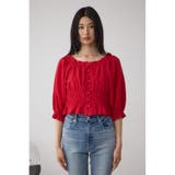 ギャザーフリル2WAYブラウス | AZUL BY MOUSSY | 詳細画像30 