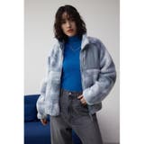 L/GRY1 | ムラゾメボアジャケット | AZUL BY MOUSSY