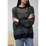 BLK | リバーシブルシアーニット | AZUL BY MOUSSY