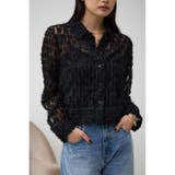 BLK | フェザーチュールシャツ | AZUL BY MOUSSY