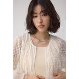 前後2WAY シアージャガードフリルブラウス | AZUL BY MOUSSY | 詳細画像2 