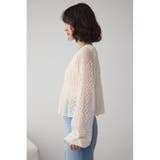 前後2WAY シアージャガードフリルブラウス | AZUL BY MOUSSY | 詳細画像6 