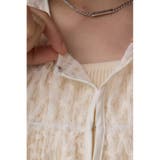 前後2WAY シアージャガードフリルブラウス | AZUL BY MOUSSY | 詳細画像9 