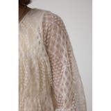 前後2WAY シアージャガードフリルブラウス | AZUL BY MOUSSY | 詳細画像10 