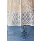 前後2WAY シアージャガードフリルブラウス | AZUL BY MOUSSY | 詳細画像12 