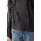 フリンジデザインニットトップス | AZUL BY MOUSSY | 詳細画像31 