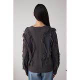 フリンジデザインニットトップス | AZUL BY MOUSSY | 詳細画像27 