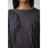 フリンジデザインニットトップス | AZUL BY MOUSSY | 詳細画像28 