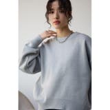 GRY | スウェットライクジャガードニット | AZUL BY MOUSSY