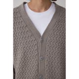 バスケット編みマットモールカーディガン | AZUL BY MOUSSY | 詳細画像30 