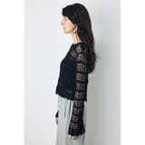 クロシェフレアスリーブニットトップス | AZUL BY MOUSSY | 詳細画像13 