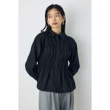 シャーリングデザイン長袖シャツ | AZUL BY MOUSSY | 詳細画像10 