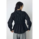 シャーリングデザイン長袖シャツ | AZUL BY MOUSSY | 詳細画像14 