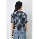 チェックシャーリング半袖シャツ | AZUL BY MOUSSY | 詳細画像19