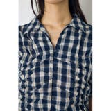チェックシャーリング半袖シャツ | AZUL BY MOUSSY | 詳細画像21