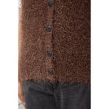 ラメフェザーVネックニットベスト | AZUL BY MOUSSY | 詳細画像28 