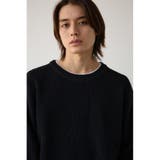 ワッフルレイヤードニット | AZUL BY MOUSSY | 詳細画像2