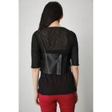FAUX LEATHER BUSTIER SET TOPS | AZUL BY MOUSSY | 詳細画像6