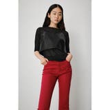 FAUX LEATHER BUSTIER SET TOPS | AZUL BY MOUSSY | 詳細画像2