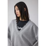 Vネックフリンジスウェッターニット | AZUL BY MOUSSY | 詳細画像24 