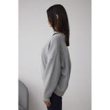 Vネックフリンジスウェッターニット | AZUL BY MOUSSY | 詳細画像28