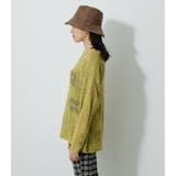 BACK SLIT CROCHET KNIT | AZUL BY MOUSSY | 詳細画像16