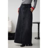 AZUL DENIM ダブルウエストデニムスカート | AZUL BY MOUSSY | 詳細画像2 