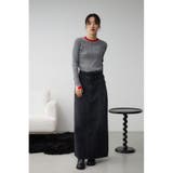 AZUL DENIM ダブルウエストデニムスカート | AZUL BY MOUSSY | 詳細画像3 