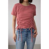 D/PNK3 | ヴィンテージライクドロストTシャツ | AZUL BY MOUSSY