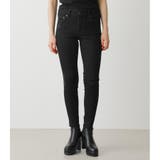 BLK | REPAIR DENIM SKINNY２ | AZUL BY MOUSSY