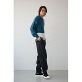 スウィッチングブランケットステッチニット | AZUL BY MOUSSY | 詳細画像28 