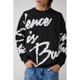 BLK | ジャガードロゴビッグニットトップス | AZUL BY MOUSSY