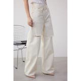 AZUL DENIM ダメージラップデニム | AZUL BY MOUSSY | 詳細画像2 