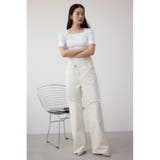 AZUL DENIM ダメージラップデニム | AZUL BY MOUSSY | 詳細画像4 